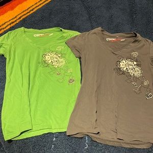 Extra small V-neck T-shirt